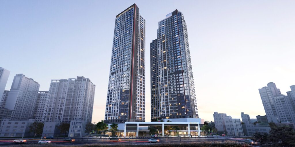 가야역롯데캐슬스카이엘 투시도