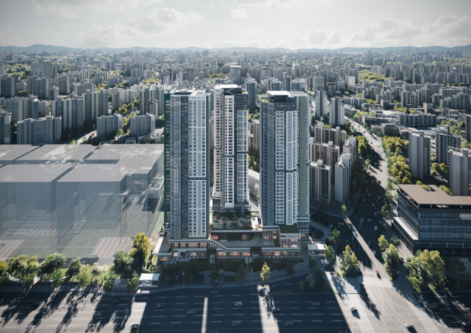 망포역 푸르지오 르마크 조감도