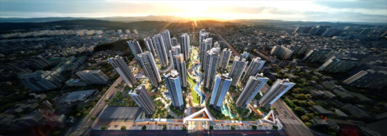 대전 변동 A구역 재개발 정비사업 조감도