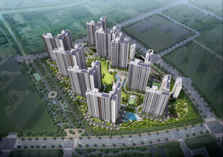 풍무 푸르지오 더마크 조감도