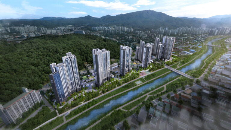 대전 롯데캐슬 더퍼스트 조감도