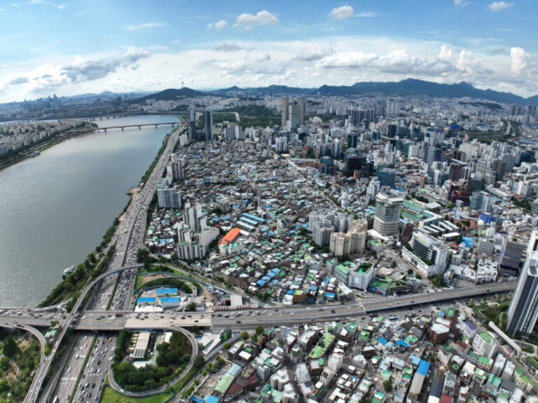 성수전략정비구역 4지구 전경