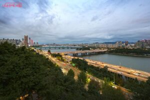 노량진에서 바라 본 한강 풍경. 사진=서울시