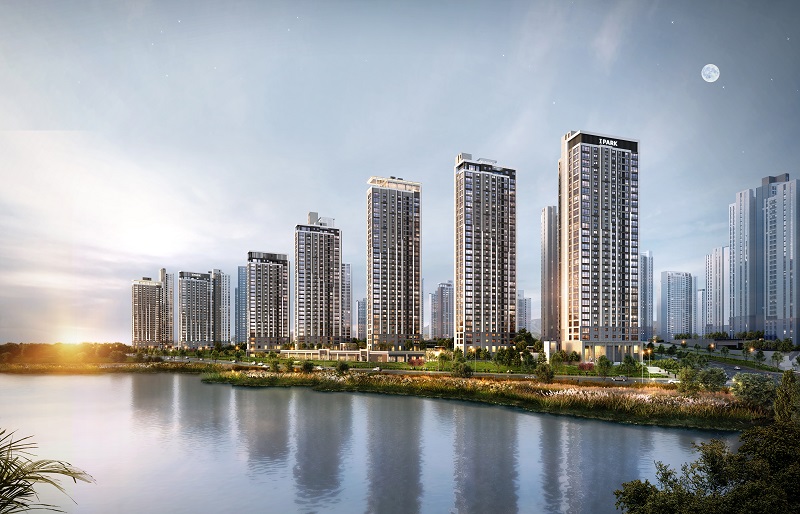 천안 아이파크 시티 5·6단지 투시도. 사진=HDC현대산업개발