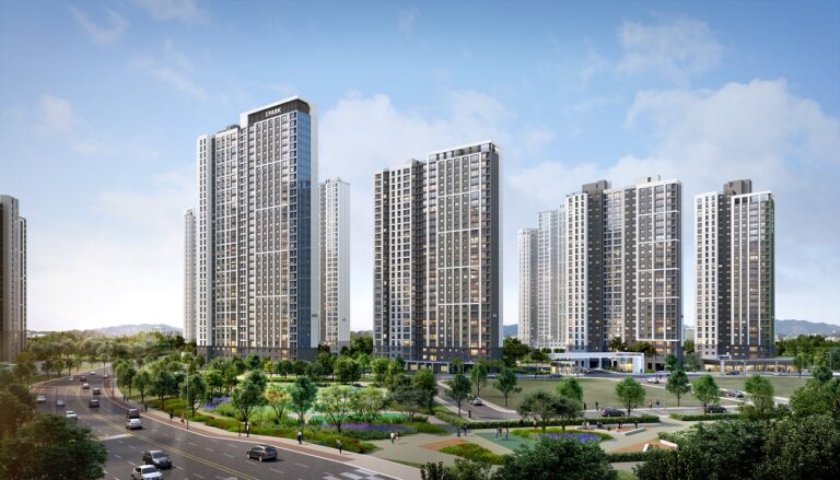 천안 아이파크 시티 5·6단지 투시도2. 사진=HDC현대산업개발