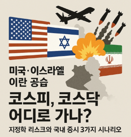 미국·이스라엘 이란 공습 코스피, 코스닥 어디로 가나?