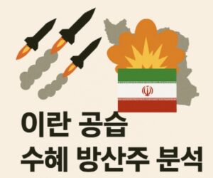 이란 공습 방산주 분석. 그림=AI