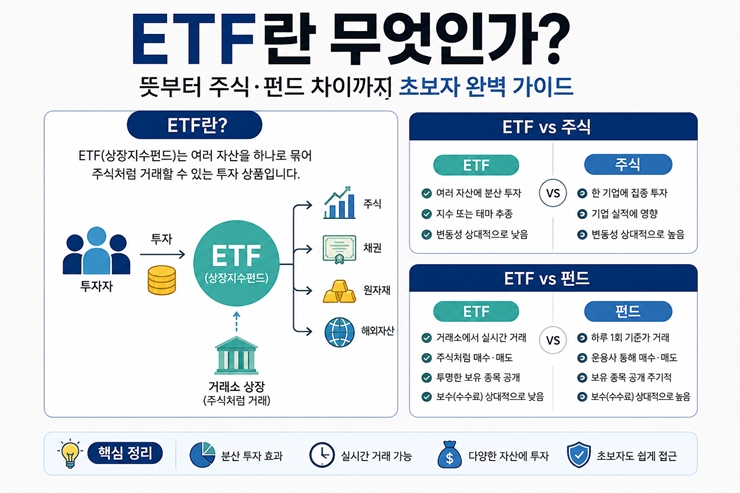 ETF란 무엇인가. 그림=AI