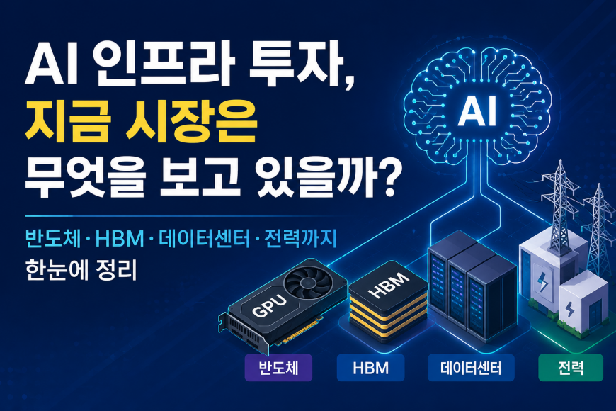 AI인프라 투자 지금 시장은 무엇을 보고 있을까?